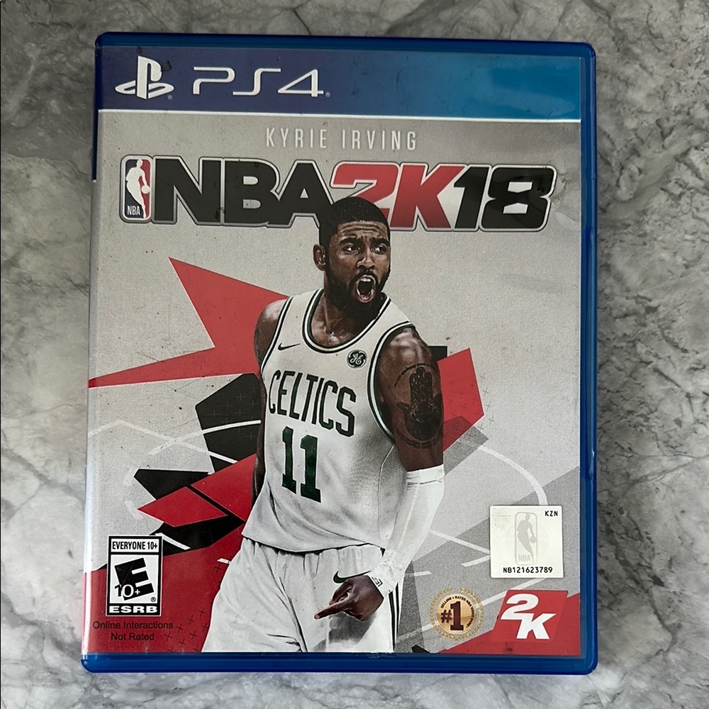 NBA 2K18 PS4 Game Blue Edition